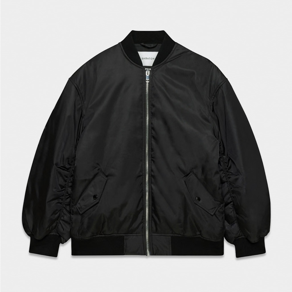 Babaton Black Bomber Jacket